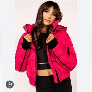 IVL Collective Pink Puffer Jacket